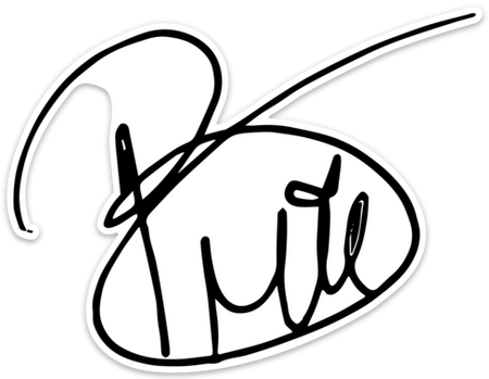 Brie Signature Sticker