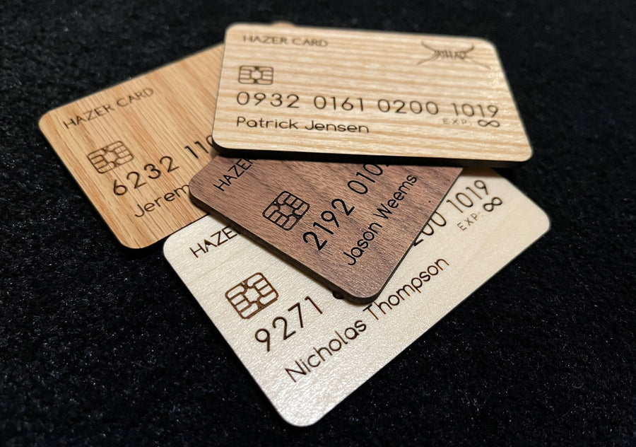 Hazer Credit Card Hazer Credit Card