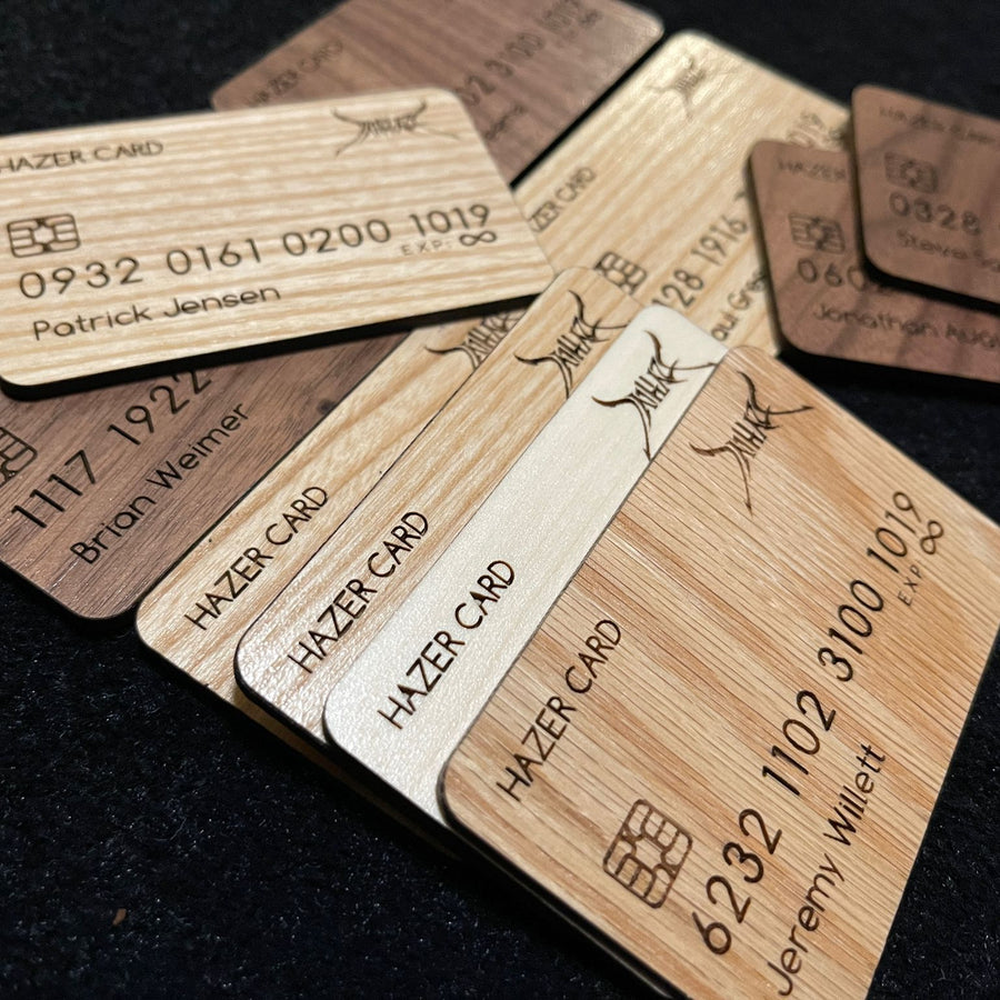 Hazer Credit Card Hazer Credit Card