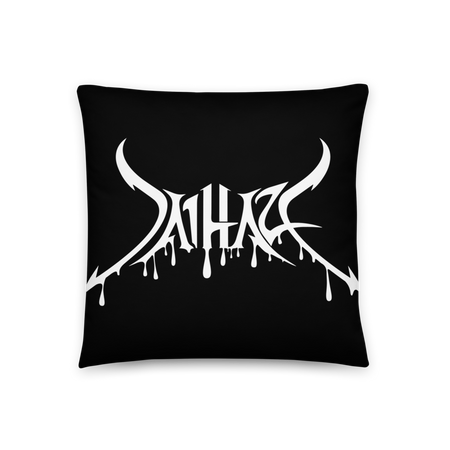 Drip Haze Throw Pillow